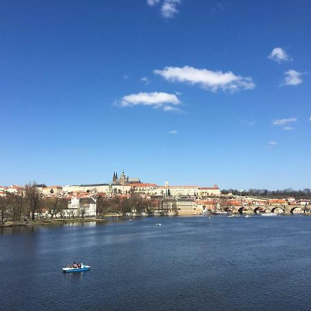 The Dancing House Residence, Two Bedroom Apartment With Balcony Near River! Praag Buitenkant foto